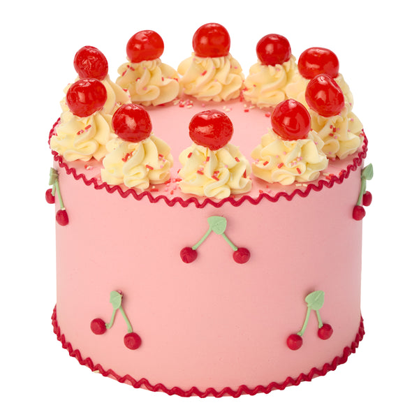 Cherry On Top Vanilla Cloud Cake - Peggy Porschen Cakes Ltd