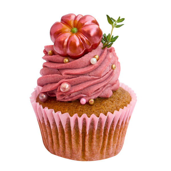 Spiced Pumpkin Cupcake - Peggy Porschen Belgravia Ltd
