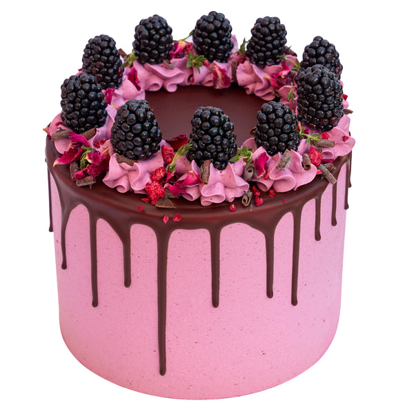 Chocolate & Blackberry Cake - Autumn Special - Peggy Porschen Belgravia Ltd