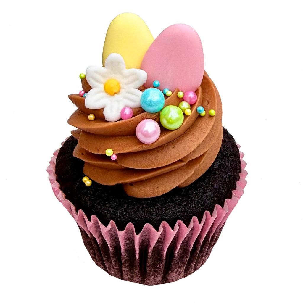 Egg-cellent Chocolate Cupcake - Peggy Porschen Belgravia Ltd