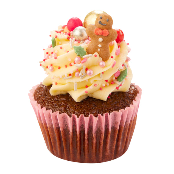 Jolly Gingerbread Cupcake - Peggy Porschen Cakes Ltd
