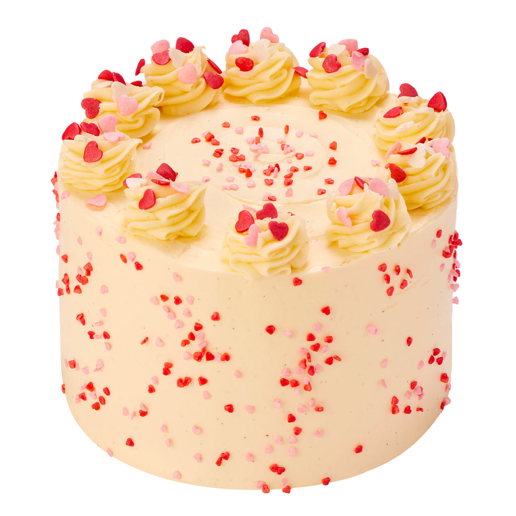 Red Velvet Two Tier Cake - Peggy Porschen Cakes Ltd
