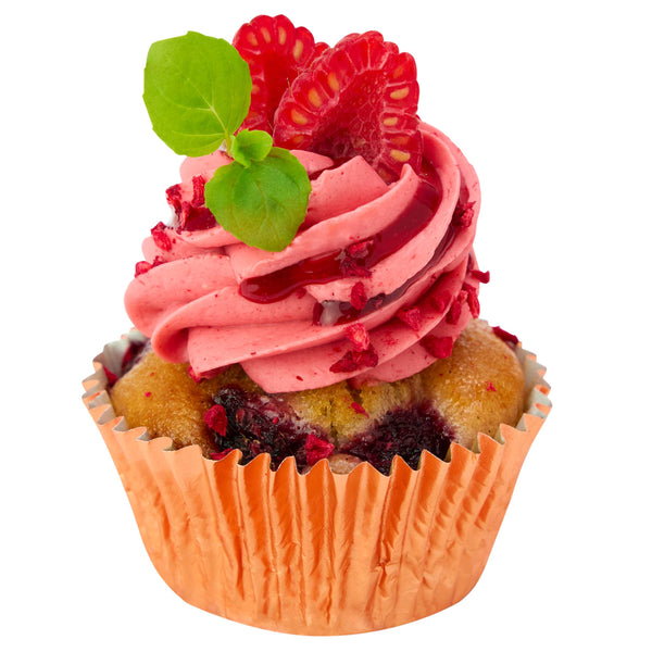 Raspberry Ripple Cupcake (Ve/GF/DF) - Peggy Porschen Belgravia Ltd