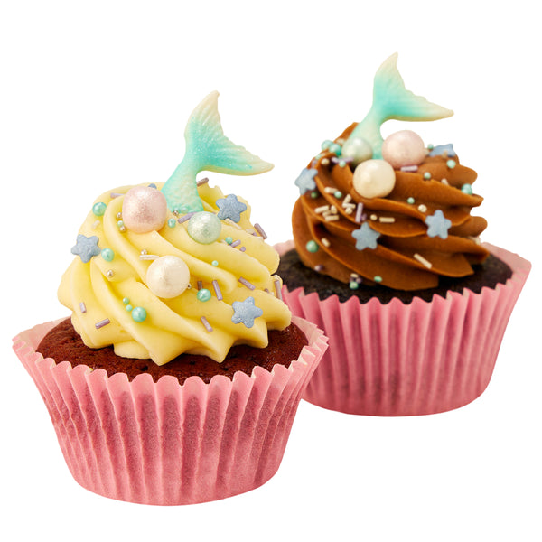 Mermazing Mermaid  Cupcake - Peggy Porschen Cakes Ltd