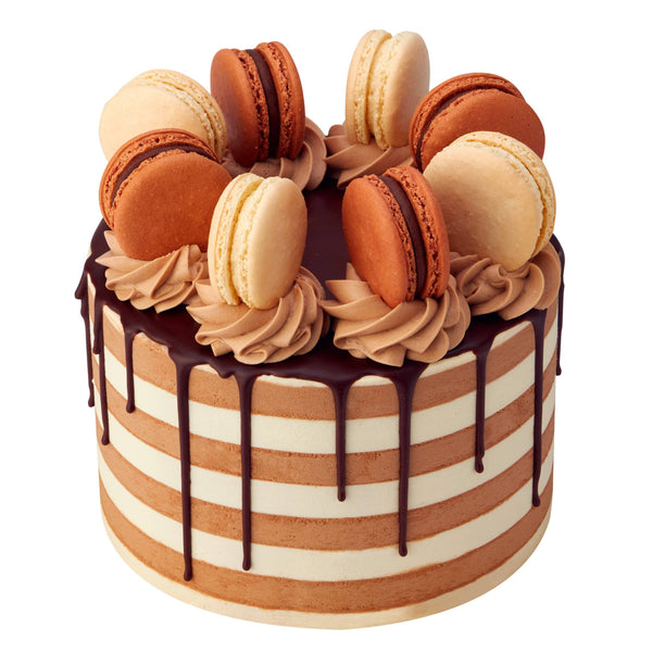 Best Birthday Cakes London - Stripes are Nice Chocolate & Vanilla Cake - Peggy Porschen Cakes