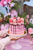 Best Birthday cakes London - Stripes are Nice Strawberry & Rose Cake - Peggy Porschen Cakes